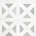 Bianco Dolomite Geometrica Polished